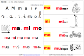 Lire des syllabes avec ou sans aide